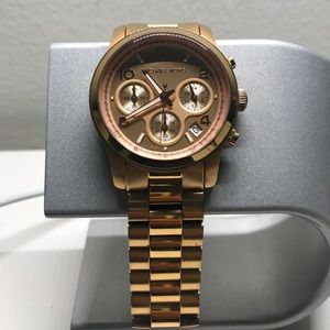 Michael Kors Runway watch in Rose Gold